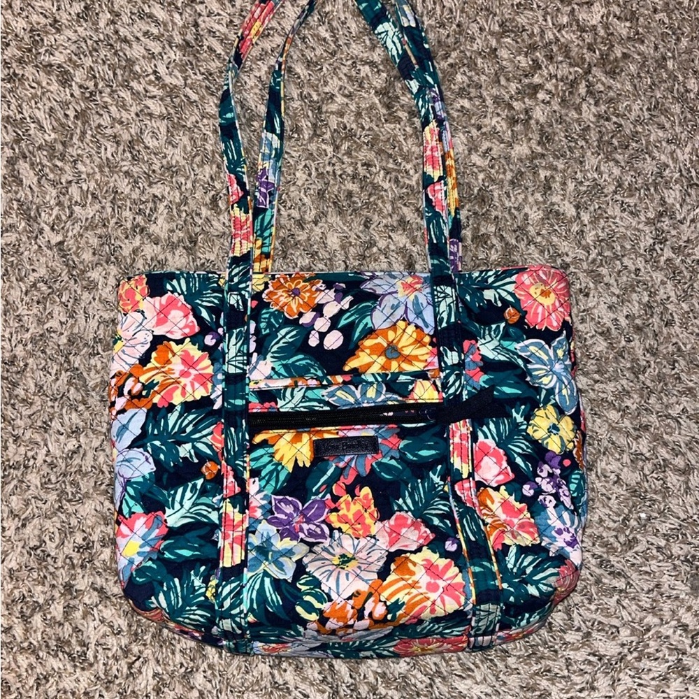 Vera Bradley Pink Tote Bag Floral Design